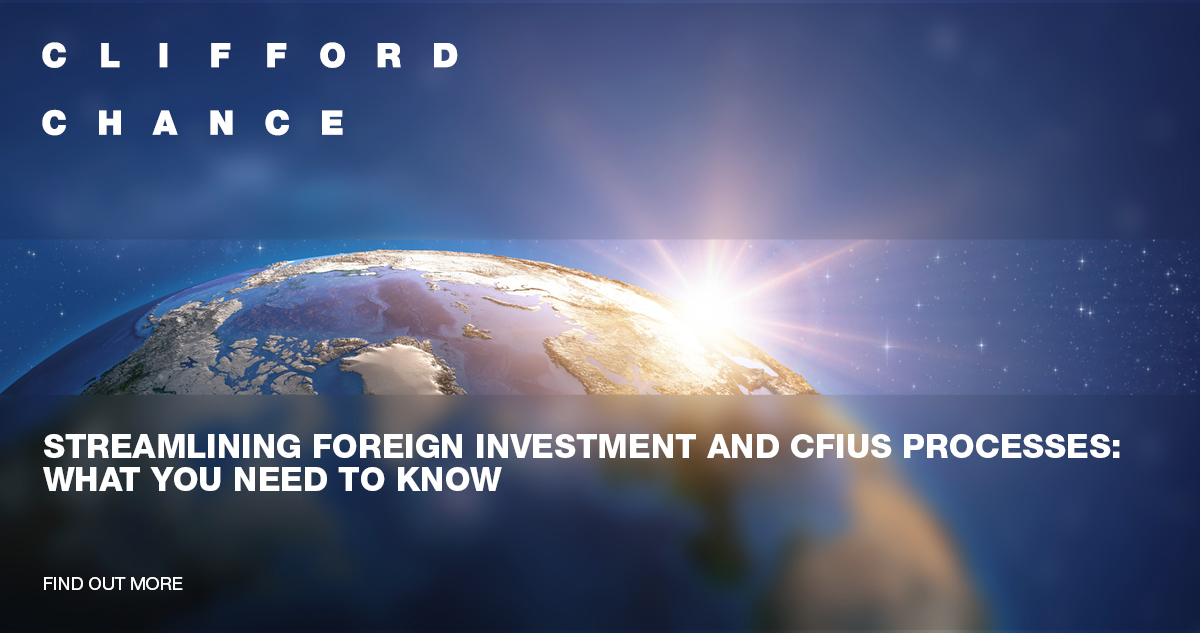 Is Your U.S. Sponsored Private Equity Fund a Foreign Person for CFIUS  Purposes?